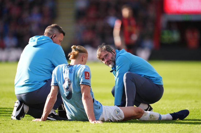 Uncertainty Surrounds Haaland’s Injury as Man City March into the FA Cup Semifinals